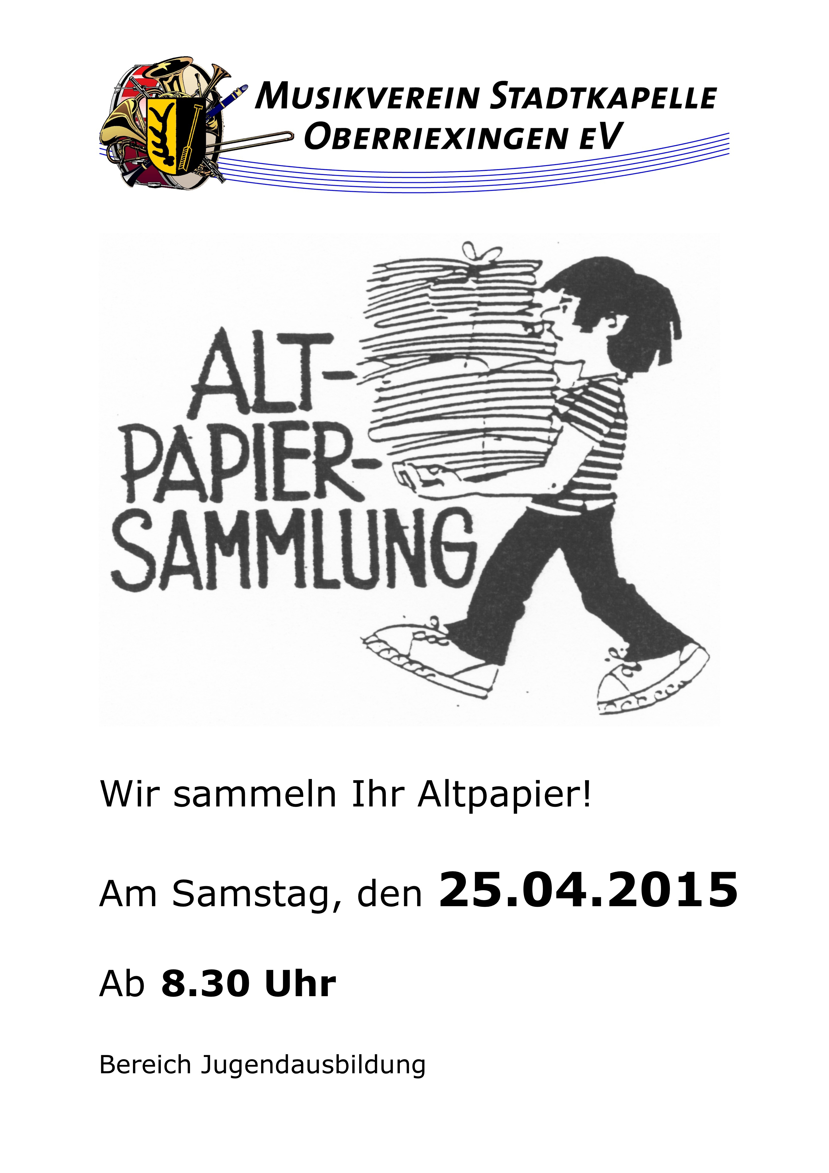 Werbung für unsere nächste Veranstaltung